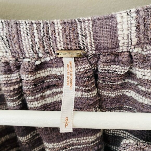 Free People Pullover Long Sleeve Top Gray/Purple Sz Small - Picture 4 of 11